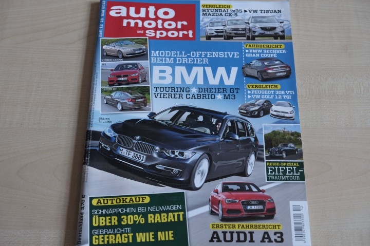 Deckblatt Auto Motor und Sport (12/2012)